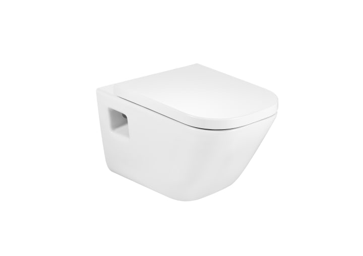 SQUARE - Keramische wand-WC met horizontale afvoer