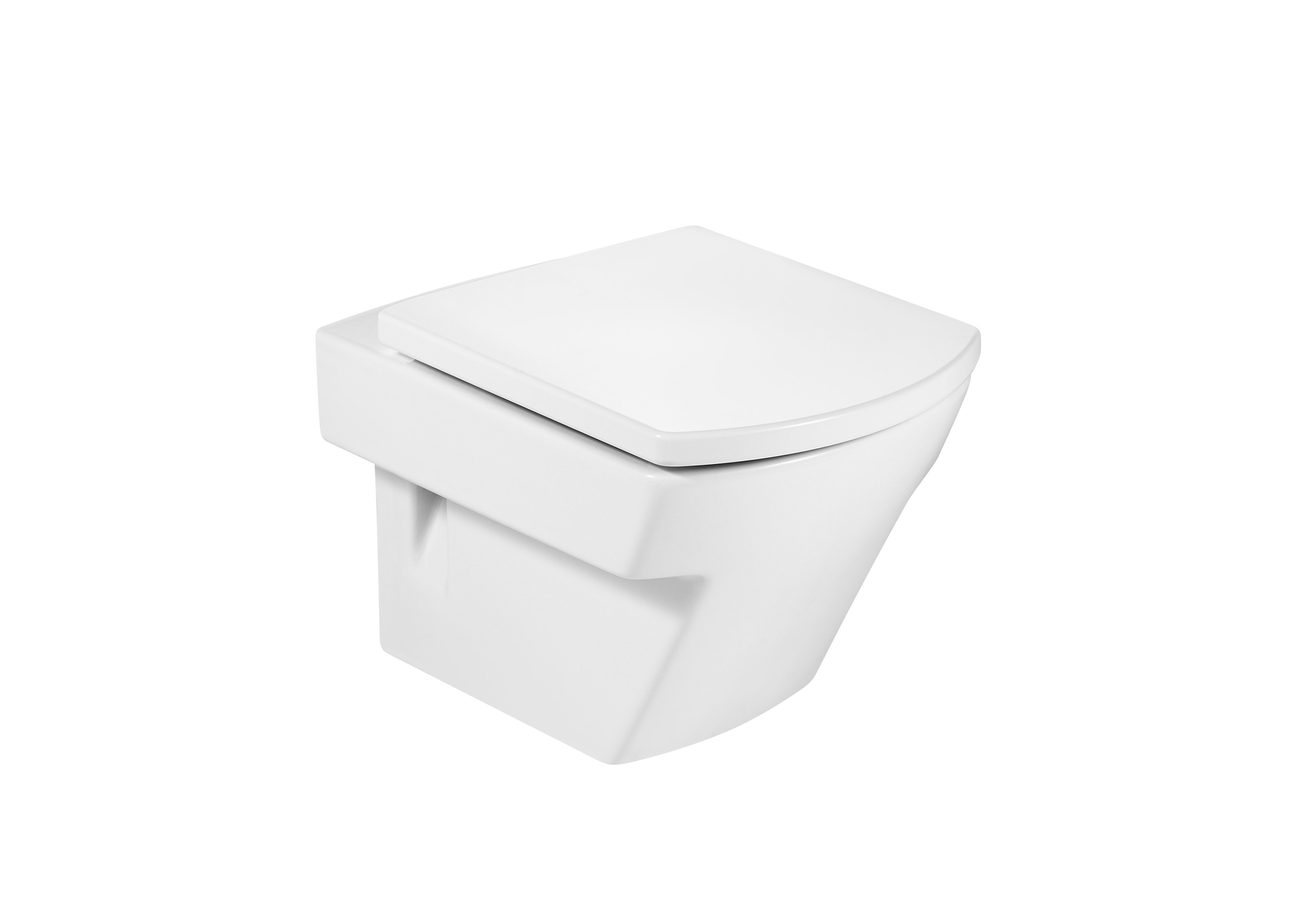 Closetzitting en deksel Wit Hall A801622004 Roca