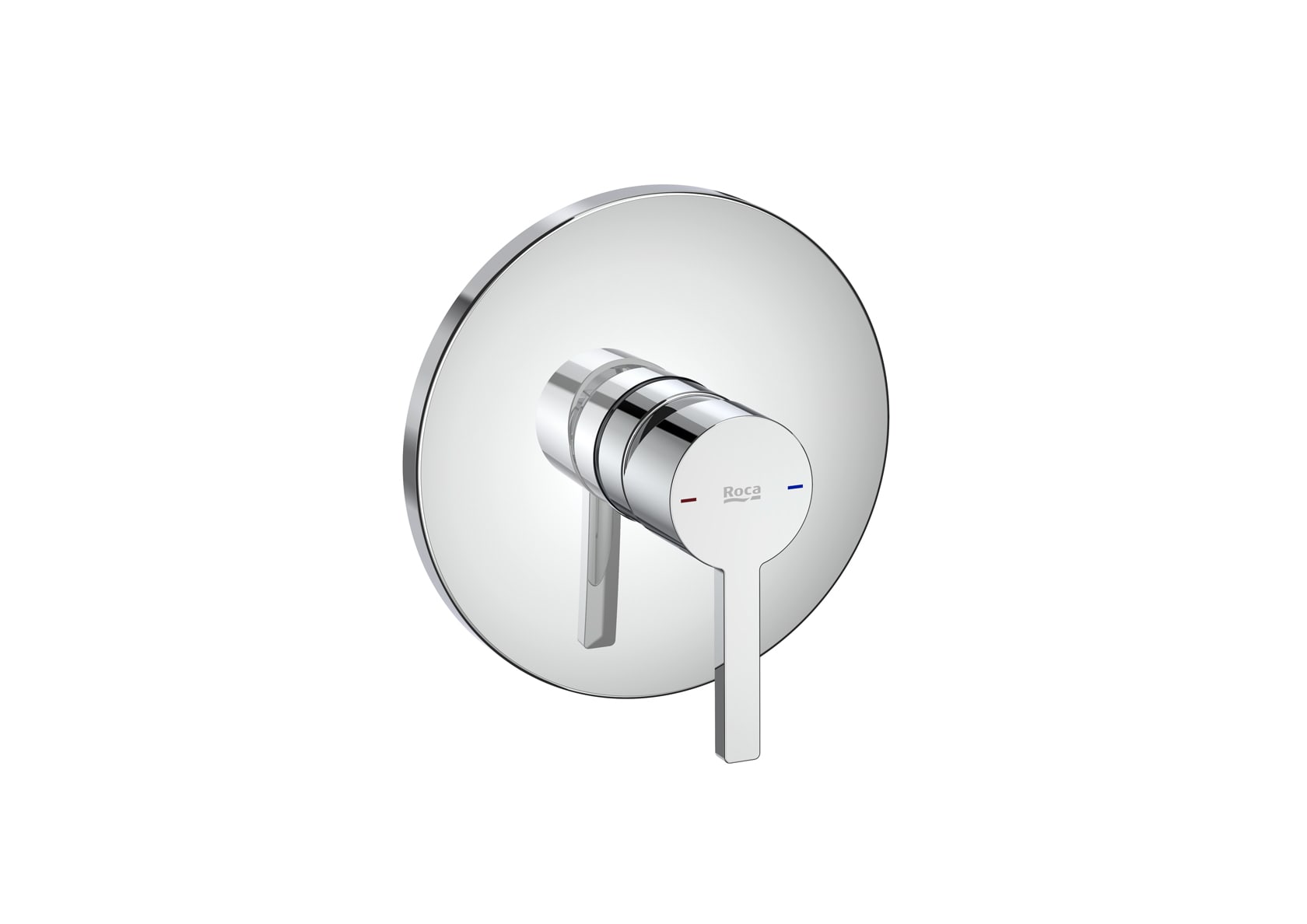 Douche-menkranen / Badmengkranen Chroom Naia A5A2B96C00 Roca